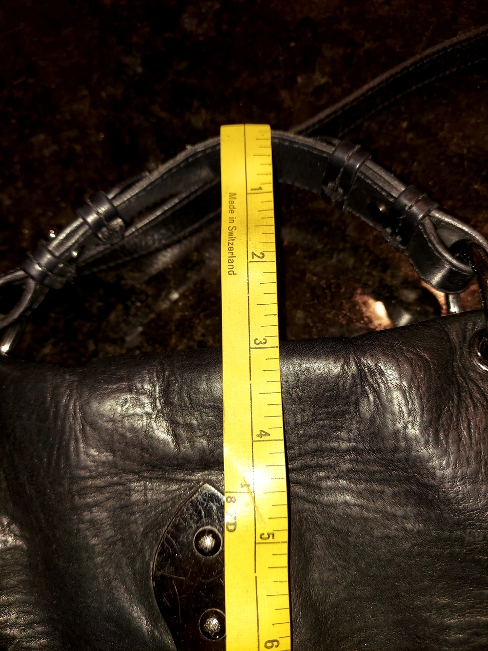 Mulberry Black Leather Mesh Tillie Satchel Shoulder Crossbody Bag VGC! - Picture 12 of 16